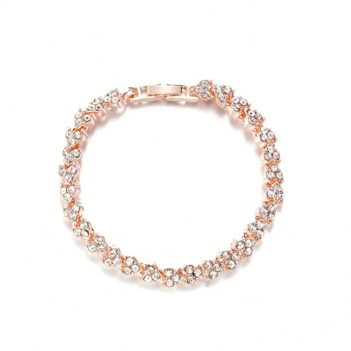 New Fashion Roman Style Woman Crystal Diamond Bracelets Gifts