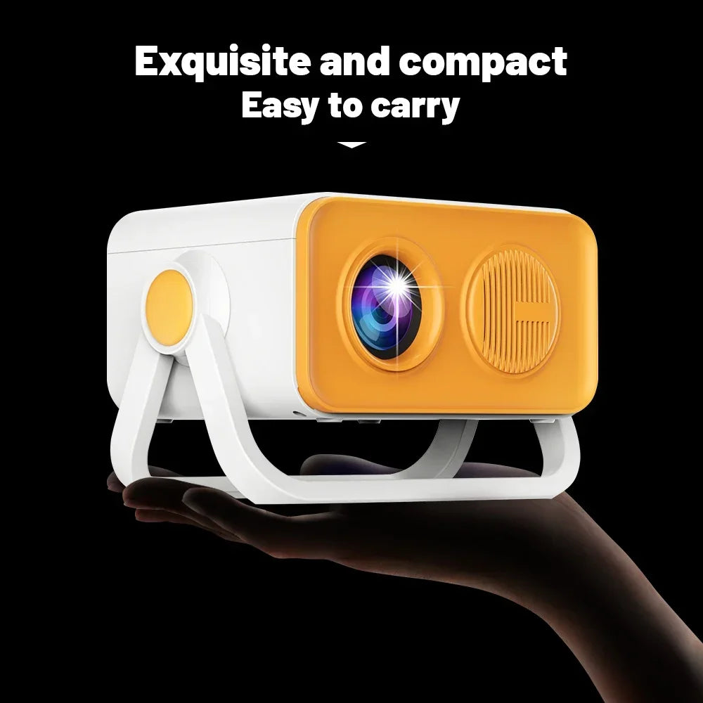 650ANSI HT23 PRO 4K Native Portable Projector 1080P Auto Focus Keystone Correction Android 13 BT5.2 WIFI 6  Home Cinema