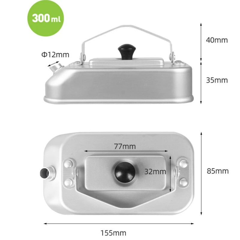 Survival Single Kettle Camp Supplies Outdoor Backpacking Trip Camping Equipment Hiking Novelty Gadgets Sports Entertainment