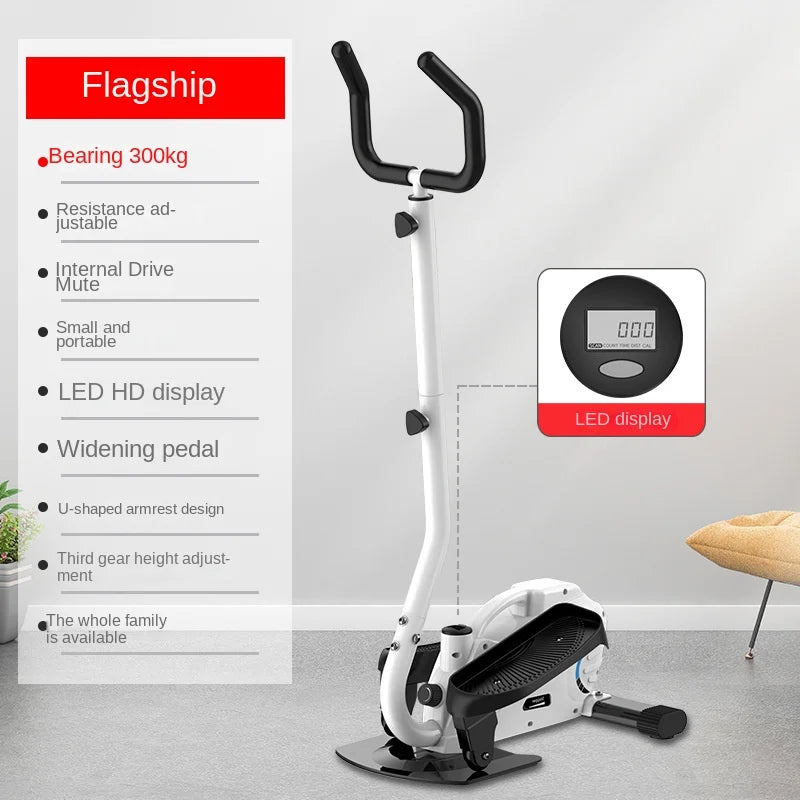 OVOZI Elliptical Machine Home Fitness Equipment Indoor Silent Mini Step Machine Running Mountaineering Spacewalk Steppers