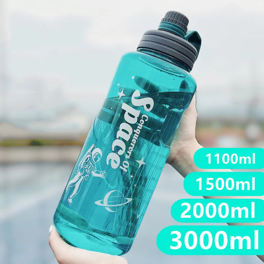 Fitness Sports Water Bottle Plastic Large Capacity High Quality Water Bottle Outdoor Climbing Bicycle Drink Bottle Kettle
