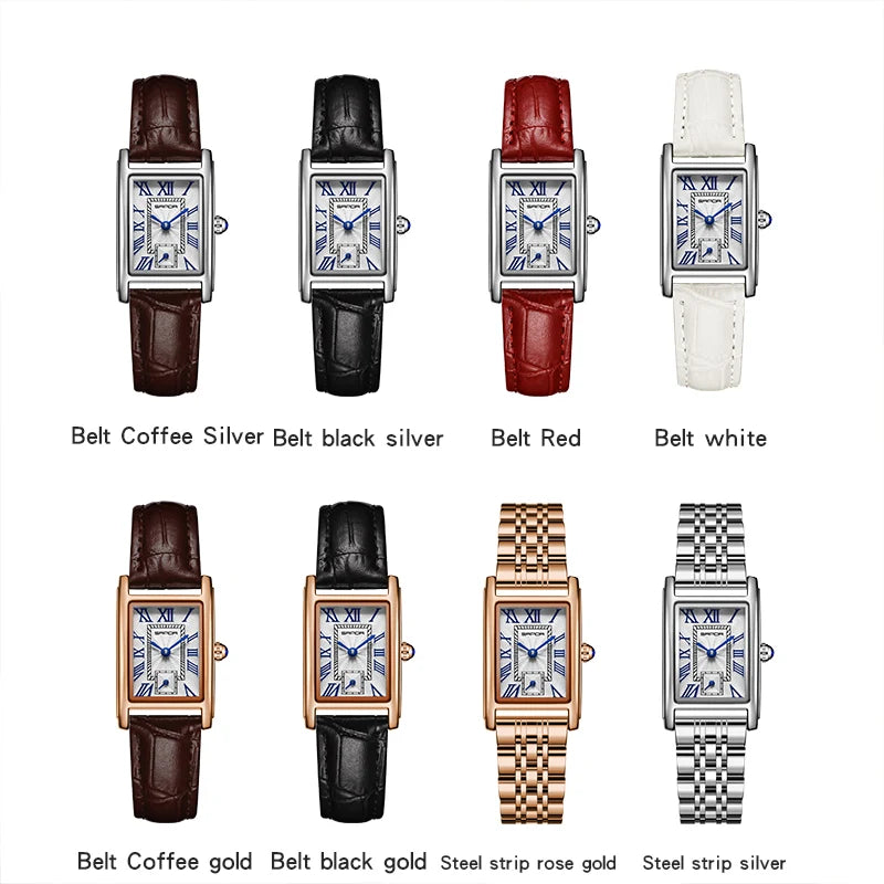 2025 New Fashion Ladies Watches for Women Creative Steel Girls Bracelet Wristwatches Female Waterproof Clocks Relogio Feminino