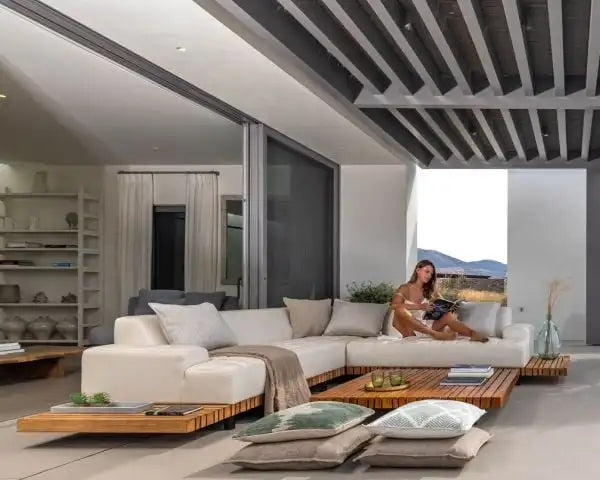 Modern Garden Sofa Set Versatile Outdoor And Indoor Furniture For Hotels Villas Parks Pools Living Rooms