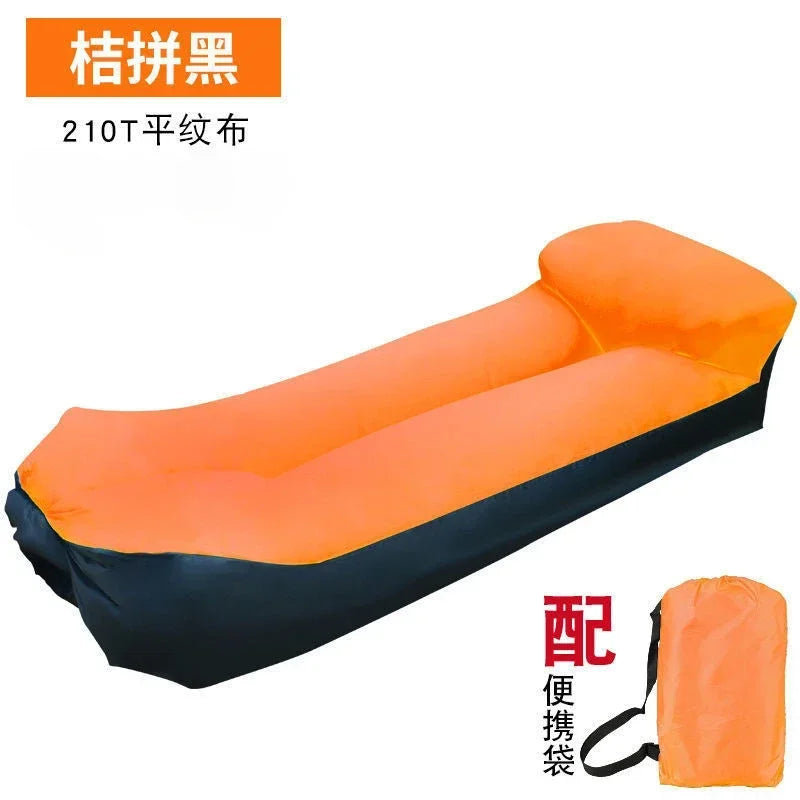 Outdoor Inflatable Sofa, Portable Cushion, Lazy Nap Bed, Beach Air Bed, Practical Tools, Music Festival, Picnic, Camping