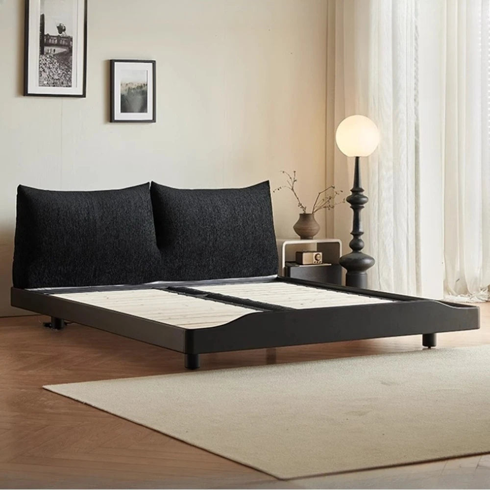 King Size Bed European Organizer Kids Storage Space Upholstery Bed Nightstands Sleeping Camas De Dormitorio Home Furniture