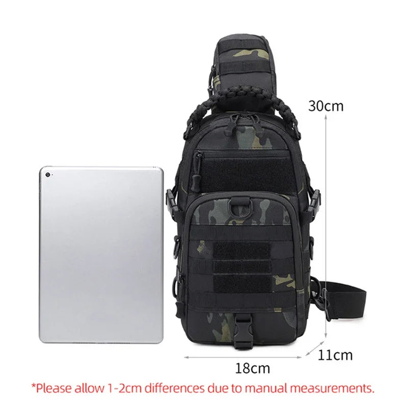 Men's Waist Bag Sports Shoulder Outdoor Fanny Pack Camping Hiking Fishing Climbing Backpack for Male Travel Sling Chest Bags 가방