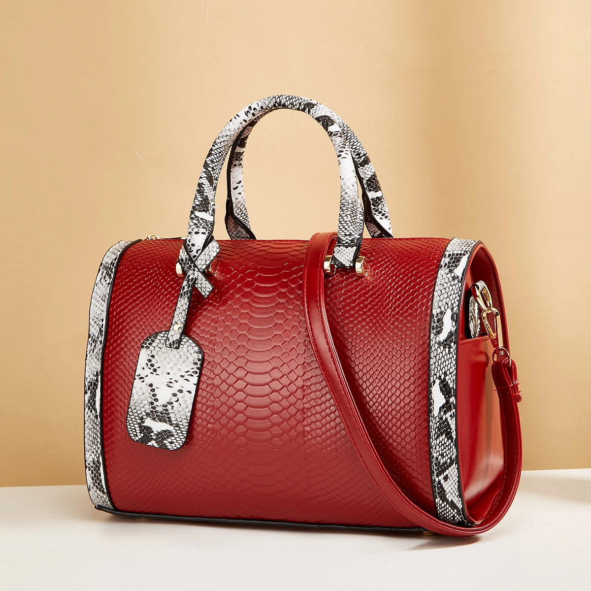 Women's Bag 2025 Fashion New Bag Large Capacity Bag Fashion Tote Bag Travel Shopping Leisure Commuting Bag Can Be Hand-Held Hand