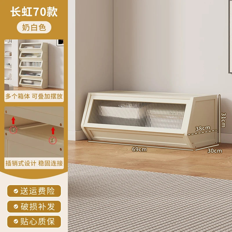 Bookshelf Floor Rack Integrated Wall Storage Bookcase Storage Cabinet Student Home Simple Cabinet