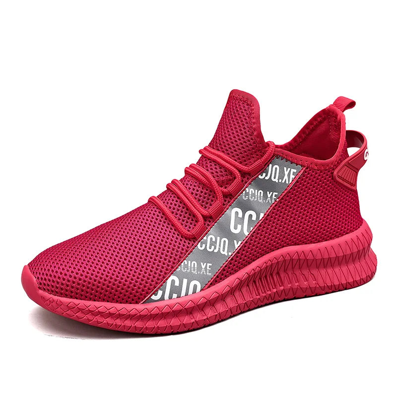 2025 Men's Shoes Breathable Non-slip Fashion Sports Shoes Casual Outdoor Walking Flat Comfortable Men Plus Size New 39-46