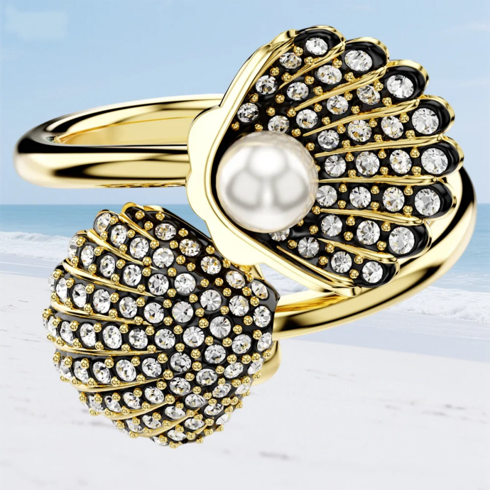Women's gemstone ring, versatile and fashionable, inlaid with gorgeous colored gemstones, suitable for lovers