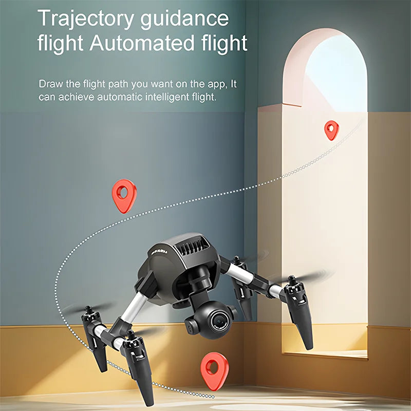 RC drone with camera 8K dual high-definition aerial photography 2.4g remote control aircraft gesture camera quadrotor aircraft