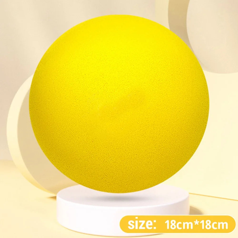 Ball Outdoor Games That Do Not Damage The Floor Quiet Toys Soft Elastic Ball Noise Reduction Ball Mute Ball Solid Sponge Ball