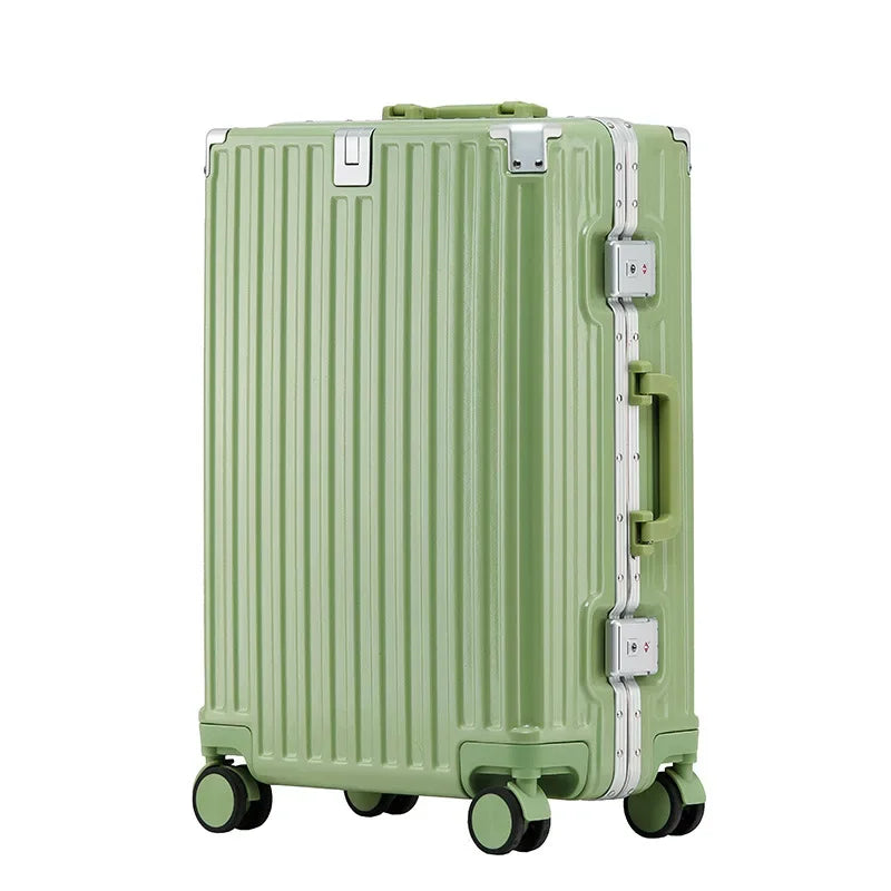 Rolling Luggage Female 20 24 26 28" Strong Thick Durable Trolley Box Male Travel Boarding Password Box Suitcase Soundproof Wheel