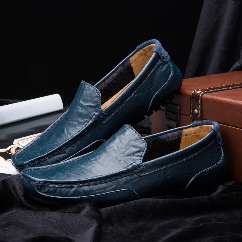 Men's shoes 2023 Casual fashion Men's casual wear Formal men's driving shoes Casual men leather shoes