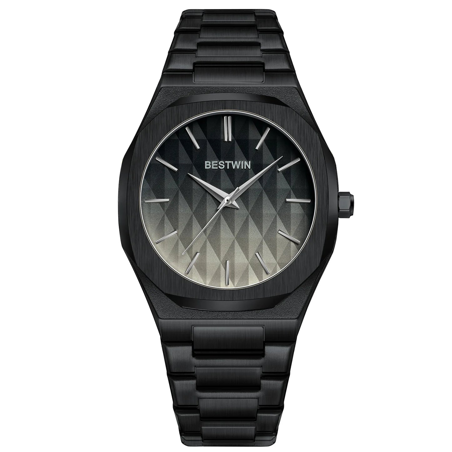 Men Wrist Watches For Male Clock 2025 Top Brand Luxury Stainless Steel Band Black Fashion Men Quartz Watches Dropshipping