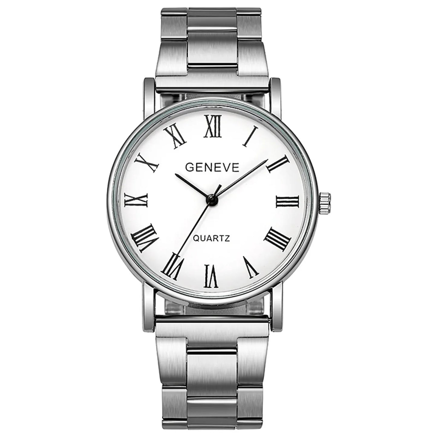 Men Watches Reloj Hombre Fashion Retro Casual Business Quartz Watch for Men Steel Band Roman Number Dial Wristwatches Montres