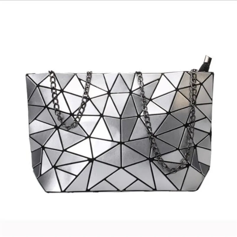 Handbags Bags For Women 2024 Designer Luxury Tote Bucket Bag Fashion Geometric Crossbody Shoulder Messenger Hand Bag Silver