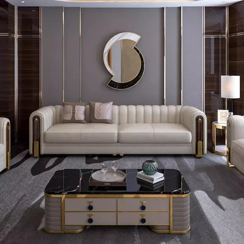 Waterproof European Sofas Floor Cloud Office Elegant Living Room Sofas Minimalist Reclinable Divano Letto Home Accessories