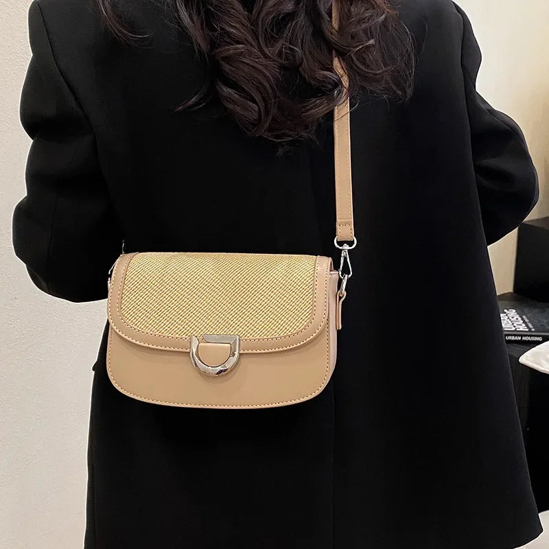 Women's Underarm Bag 2025New Trendy Shoulder Purse Vintage Casual Small Square Crossbody Stylish Versatile Handbag