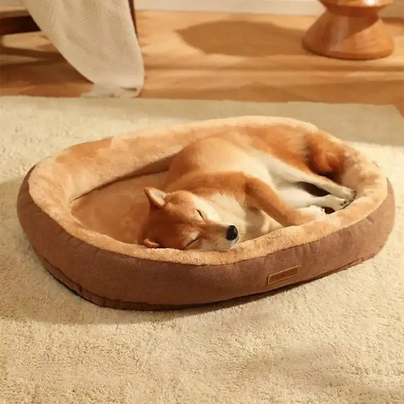 Pet Dog Bed Sofa Deep Sleeping Beds for Small Medium Large Dogs Detachable Winter Warm Cushion Cat House Kennel Mat Pet Products