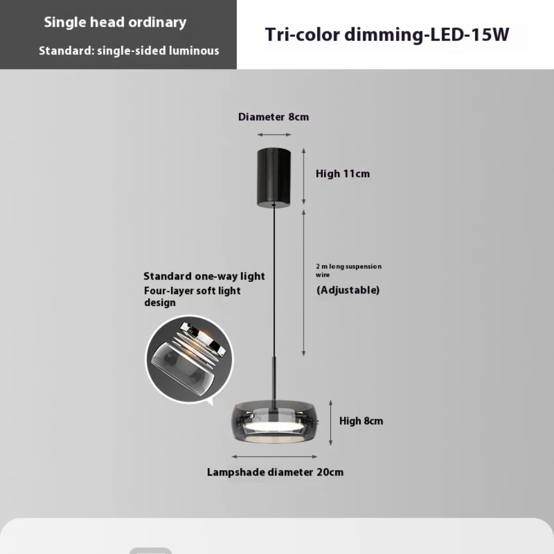 Modern home decor ring led lights pendant light lamps for living room Chandeliers for dining room hanging light indoor lighting