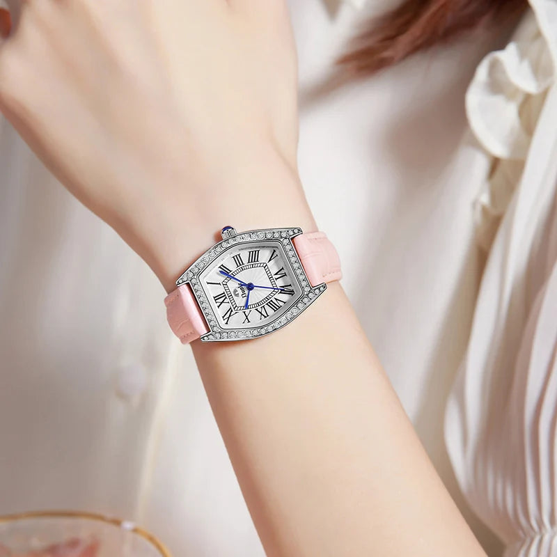 Women's Watch Top Brand Japanese Quartz Movement Silver Waterproof Fashion Nordic Minimalist Women Watch