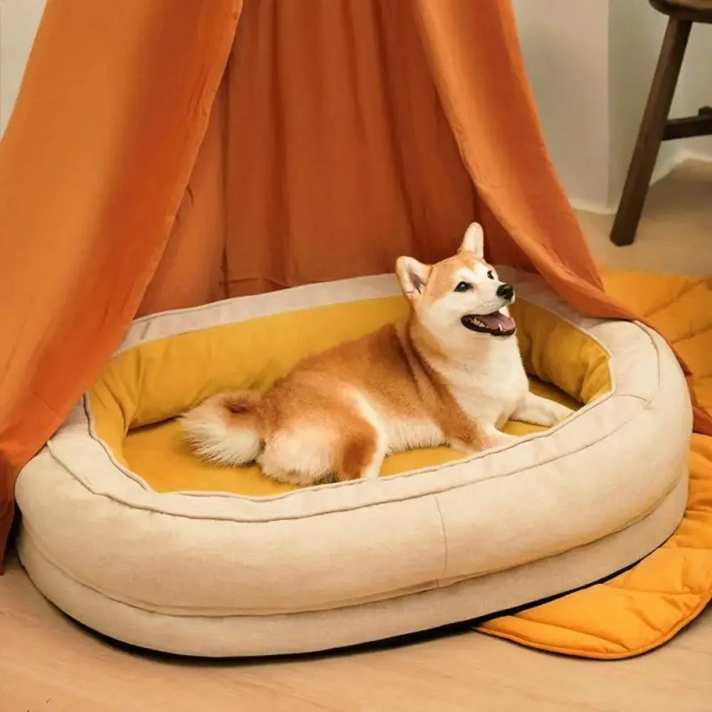 Large Dog Bed Sleeping Pet Beds Non-Slip Breathable Soft Puppy Bed for Large Medium Small Dogs Pet Manufacture Dog Products