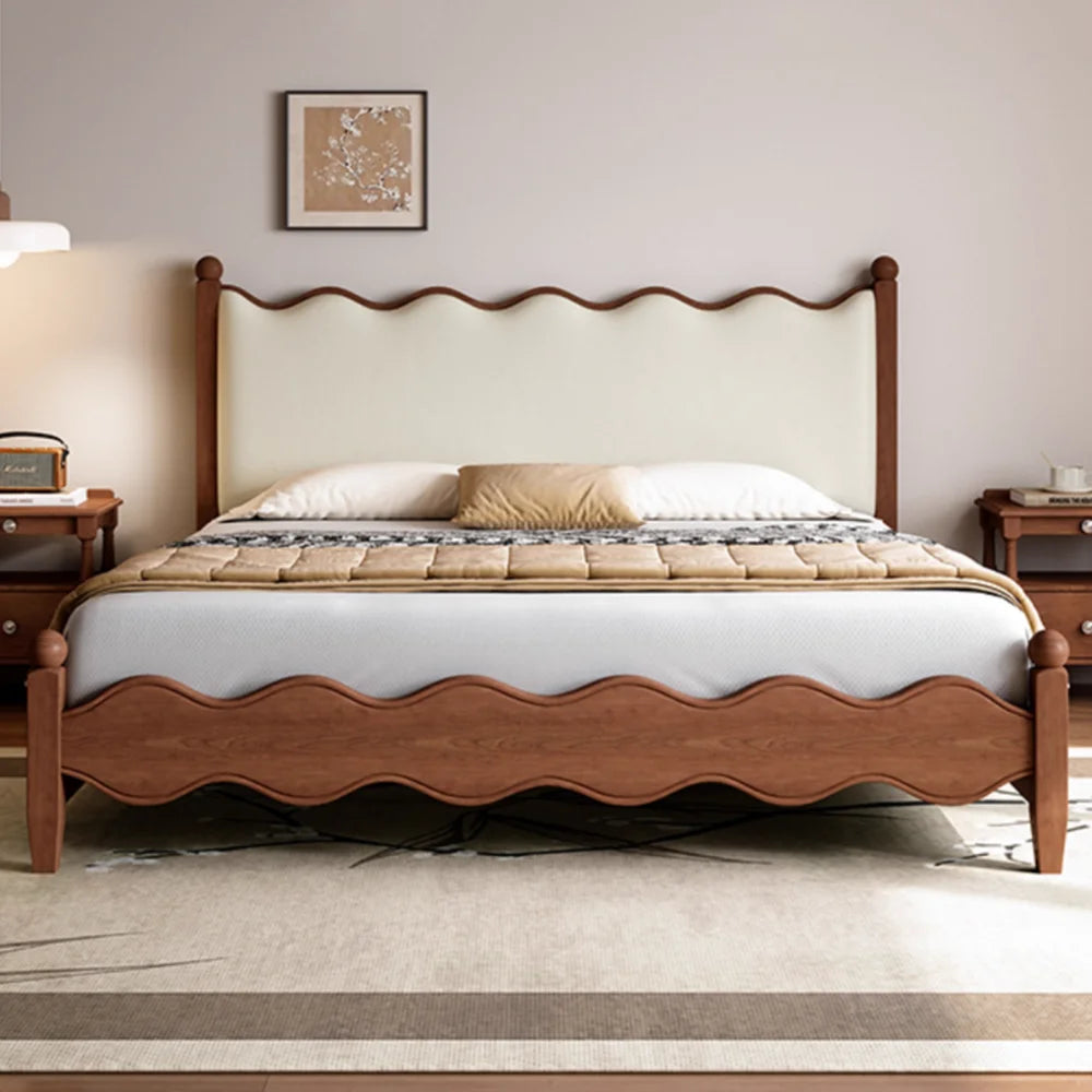 Queen Size Bed Frames Aesthetic Lounge Luxury Unique Beds Storage Nightstands Cama De Lujo Para Dormitorio Home Decoration