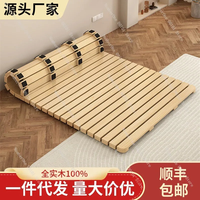 Thickened Hard Bed Board for Solid Wood Floor Bed, Breathable Anti-moisture Tatami Frame for Foldable Floor Beds