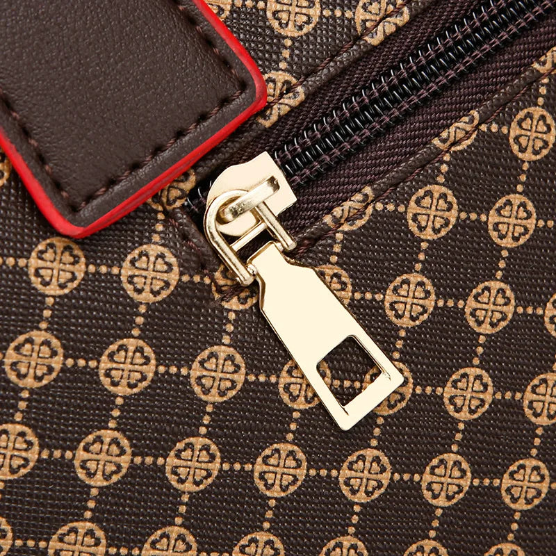 Women's Bag Fashion Six Pieces Set Mother Bag Handbag Shoulder Crossbody Foreign Trade Women's Bag Clutch Bag Purse