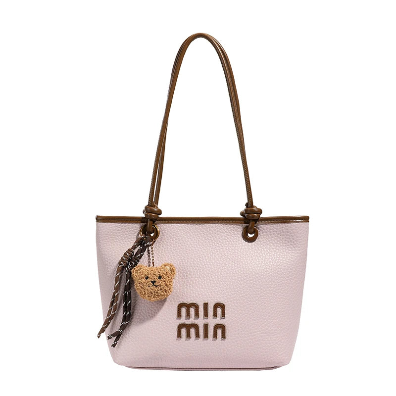 Women's Tote Bag, Versatile and Fashionable, Light Luxury Brand with Niche Design and Elegant Style