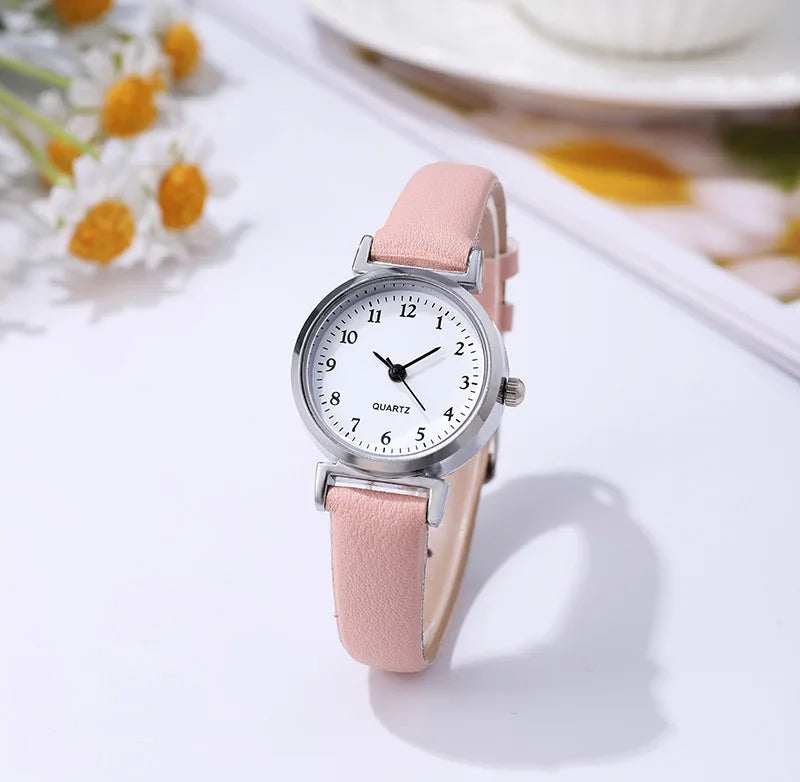Quartz Watches for Women Hight Quality Ladies Luxury Fashion Small Dial Casual Watch Leather Wristwatch Relojes Para Mujer Clock