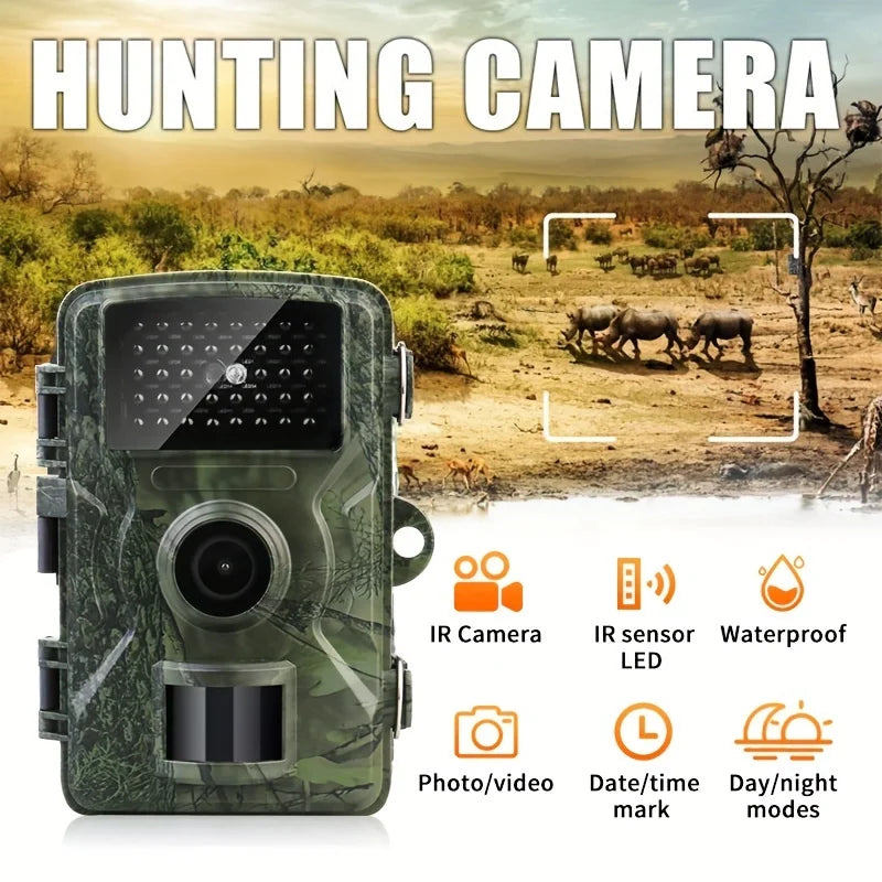 Hunting Camera Activated Tracking Photo Trap Cam Wild Infrared Night Vision Outdoor Motion Trail Game Cam for Wild Surveillance
