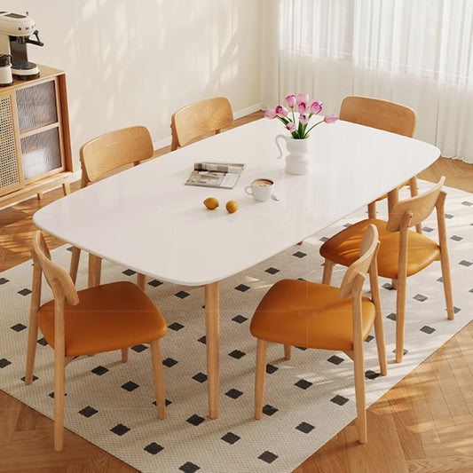 Nordic Restaurant Dining Table Kitchen Conference Luxury Living Room Dining Table Study Ornament Mesa Plegable Home Furniture