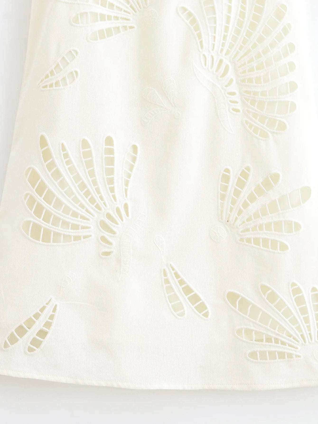 Women's clothing 2025 summer new fashion sexy hot girl hollow embroidered suspender dress