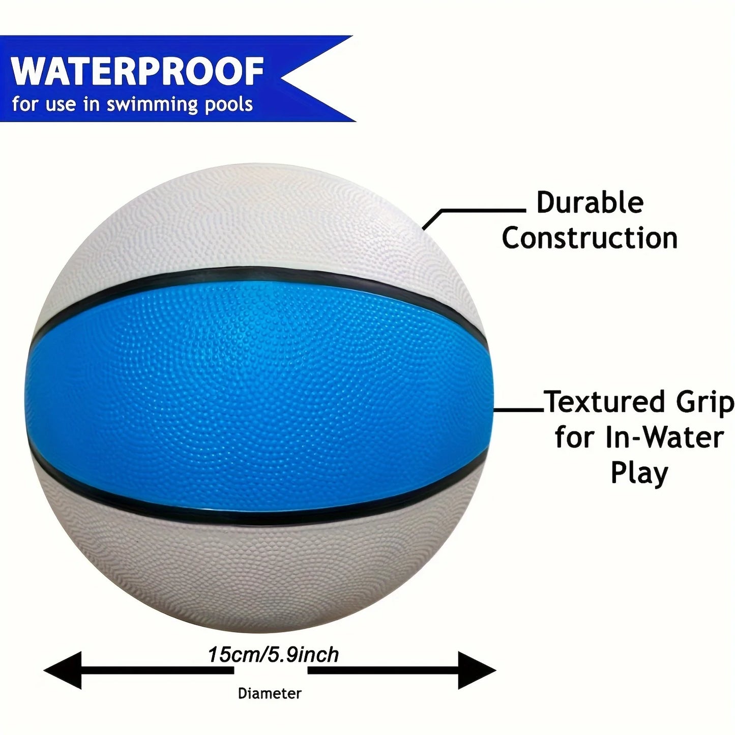 1pc Mini Basketball, Suitable For Indoor, Outdoor, Pool Parties