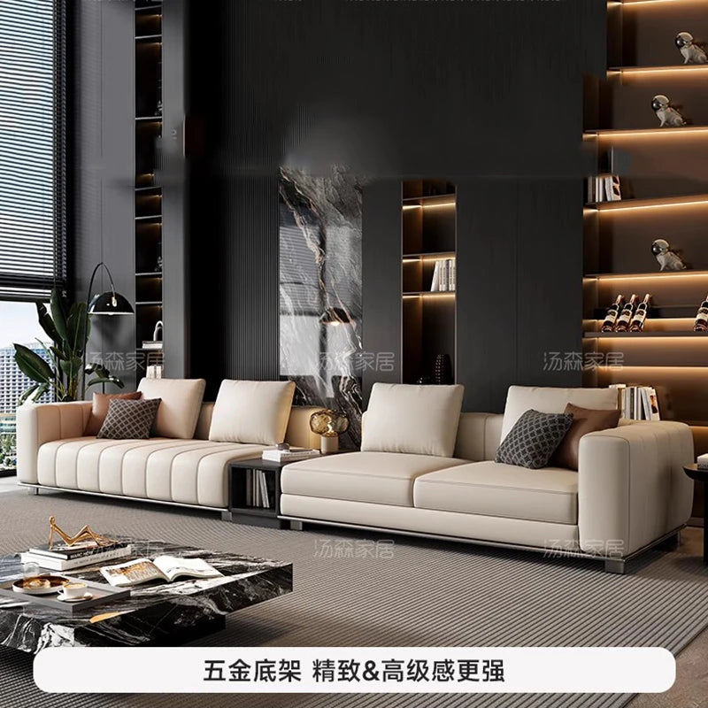 Large Lounge Minimalist Sofa Wooden Designer Individual Loveseat Relaxing Sofa Office Lazy Full Sofy Do Salonuroom Decoration