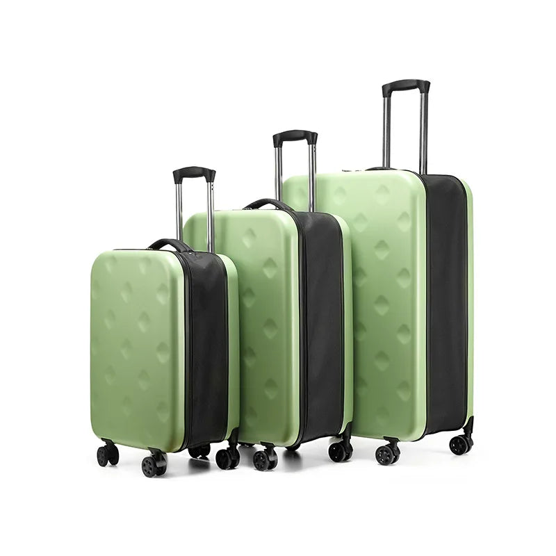 20/24/28Foldable Upright Luggage-Inch Universal Wheel Suitcase Portable Storage Luggage Password Boarding Bag