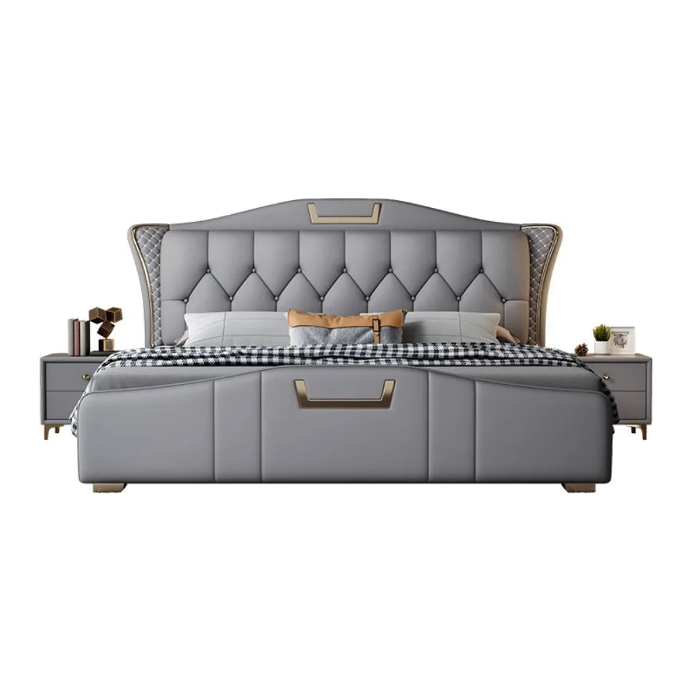 Nightstands Twin Bed Nordic Multifonction Luxury Lounge Beds Frame Sleeping Muebles Para Dormitorio Home Furniture Decoraction