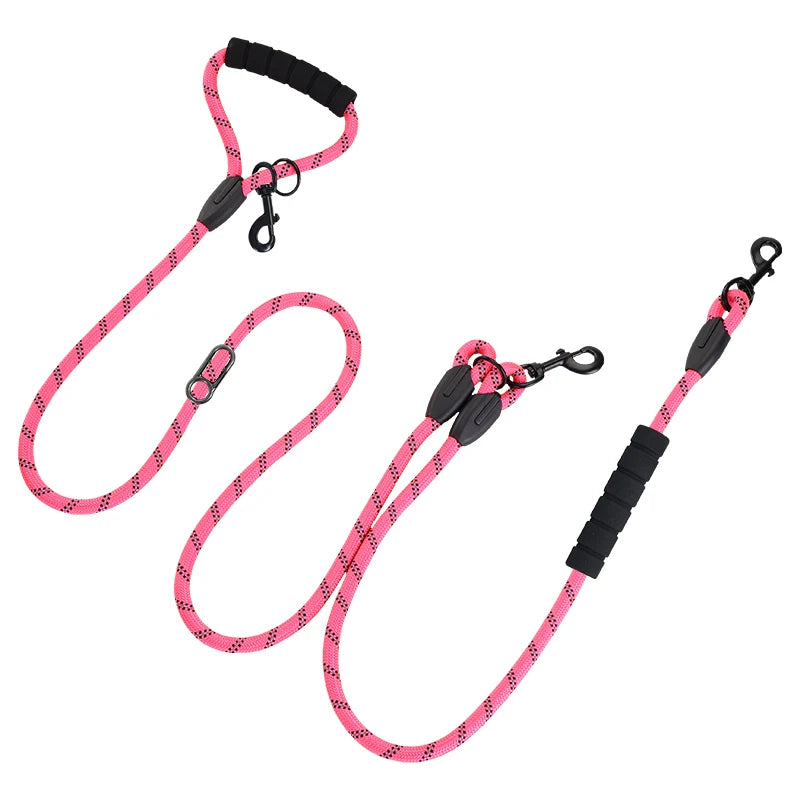 Pet Sling Rope Dog Leash 7.8ft Long with Padded Handle,Heavy Duty,for Control Safety Training | Leashes for Large Dogs or Medium