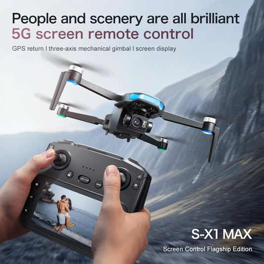 Professional Drone High-Definition Aerial Photography Aircraft Gps Positioning Drone Quadcopter Remote Control Aircraft Toy Gift