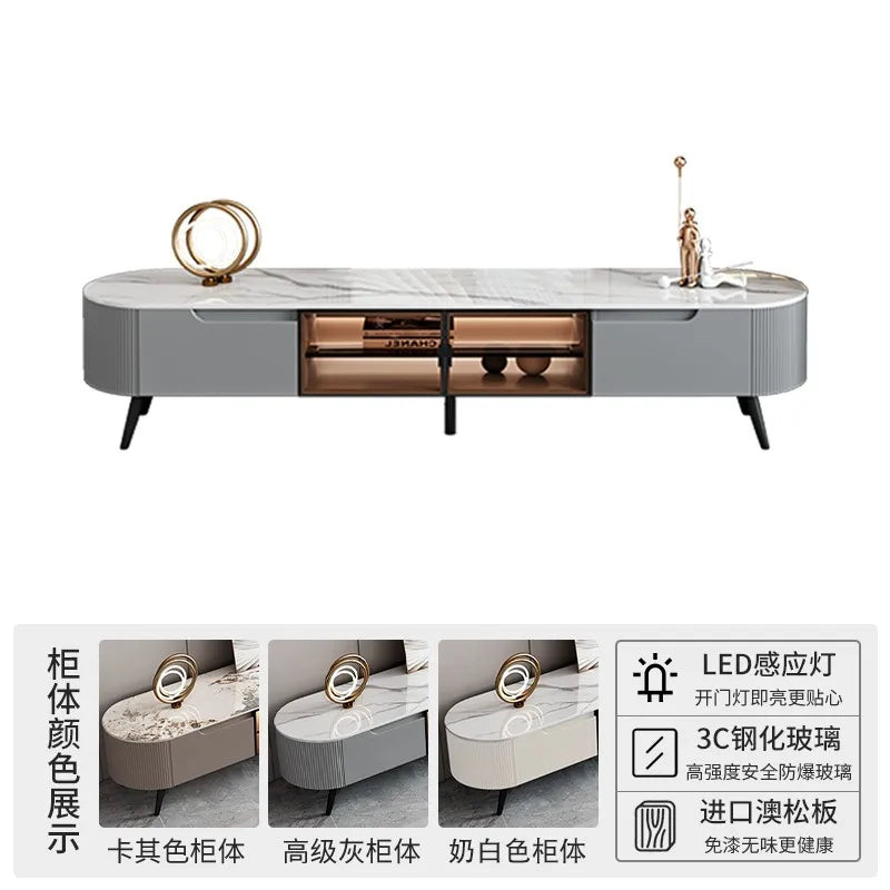 Living Room Coffee Table Modern Designer Storage Luxury Side Table Unique Minimalist Service Mesa Auxiliar Home Furniture