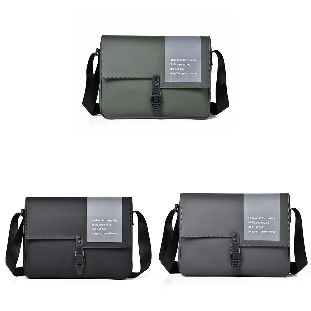 Men's Crossbody Bag, Casual Trend Shoulder Bag, Large Capacity Mailman Bag, Crossbody Functional Bag, Shoulder Backpack