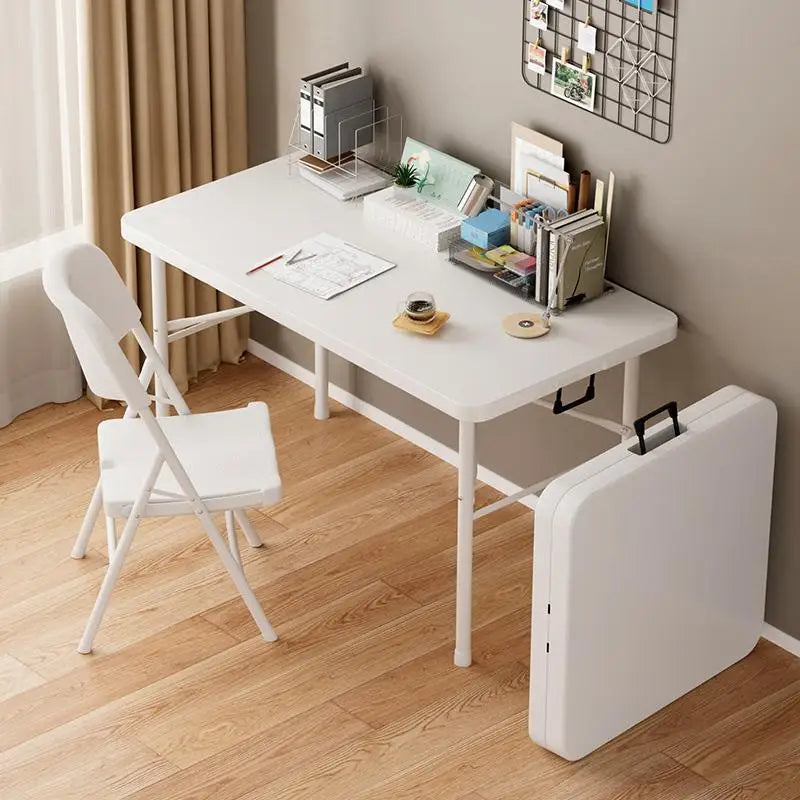 Foldable Dining Table Portable Home Dining Table Outdoor Stall Student Desk Easy To Store Multifunctional Dining Room Furniture