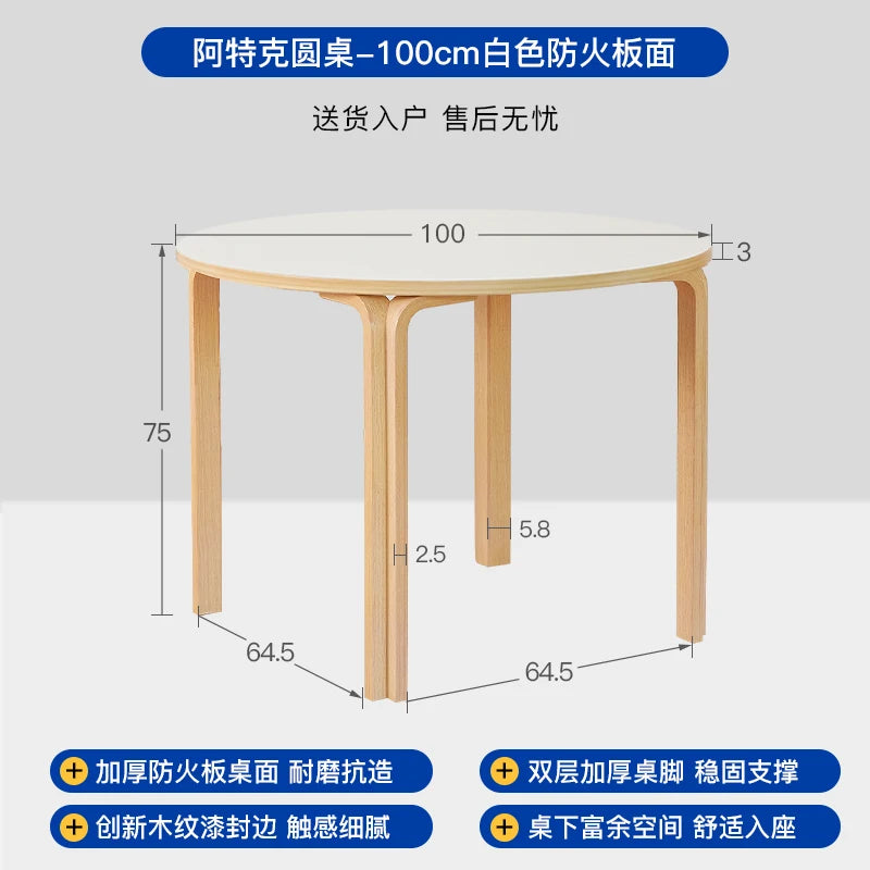 Modern Square Dining Table Minimalist Style Nordic Computer Dining Table Waterproof Relaxing Tavolo Pranzo Home Furniture