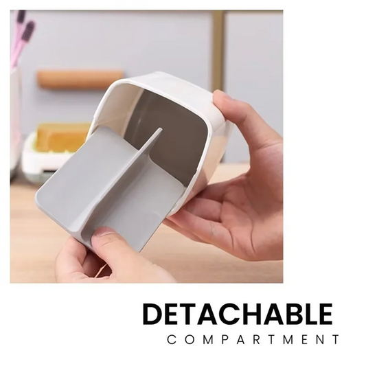 Buy Now Multifunctional Bathroom Organizer Shelf With Toothbrush Holder - Space-Saving Storage For Shower And Bathroom Utensils
