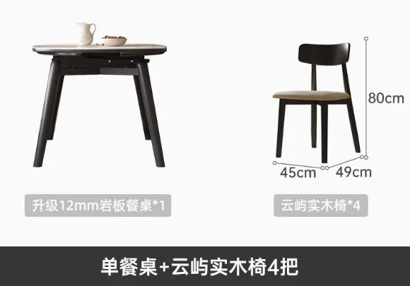 Modern White Dining Tables Extendable Nordic Luxury Waterproof Dining Tables Living Rectangle Mesa De Comedor Home Furniture