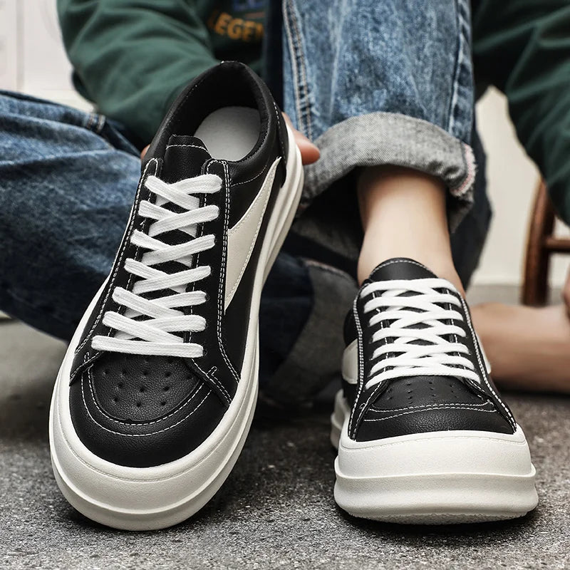 2025 New Fashion Shoes for Men's Sneakers Light Street Style Breathable Male Trainers Casual Sports Gym Tennis Shoes