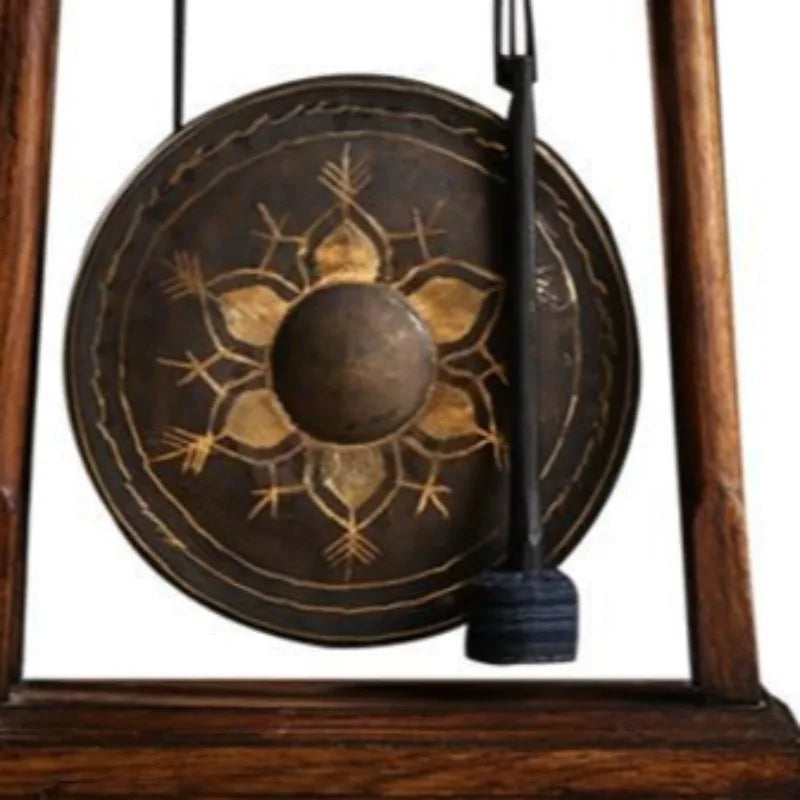 Modern Wood Carving Art Ornaments Retro Simple Entrance Hall Decoration Crafts Luxury Multifunctional Living Room Home Decor