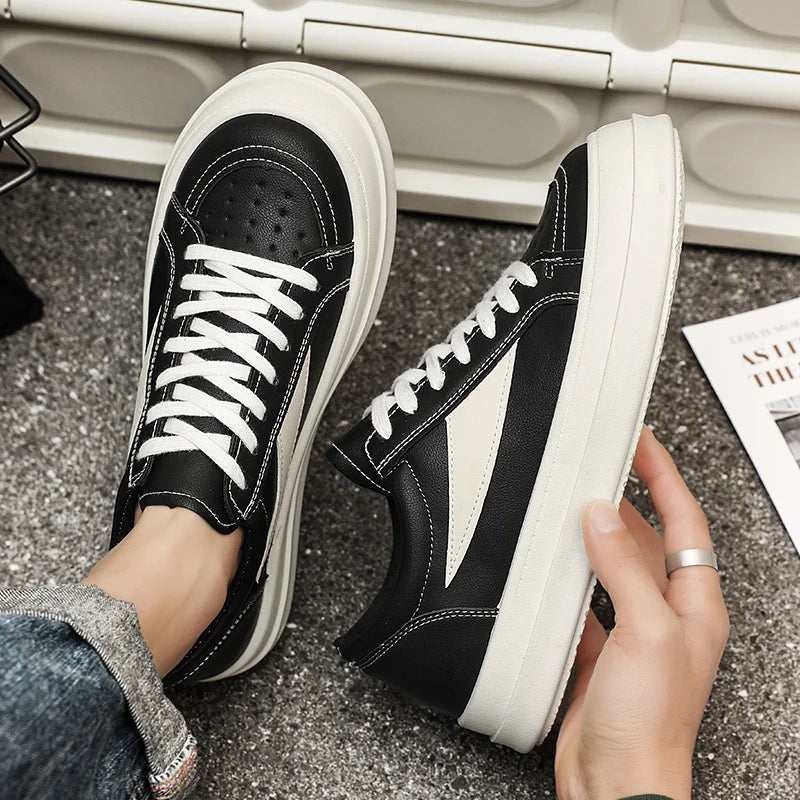 2025 New Fashion Shoes for Men's Sneakers Light Street Style Breathable Male Trainers Casual Sports Gym Tennis Shoes